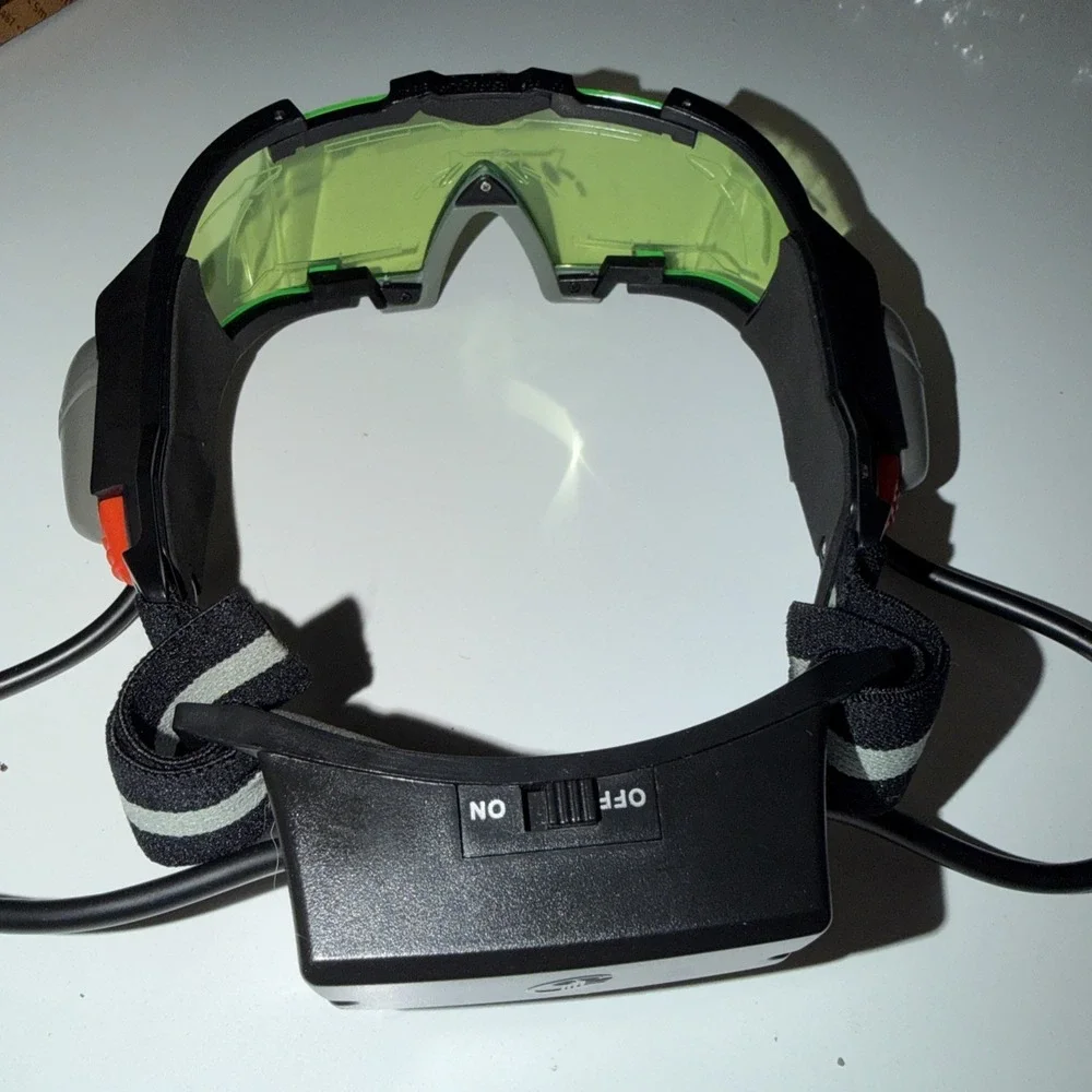 The Led Night Vision Goggles With Flip-Out Lights Eye Lens Glasses  Kids